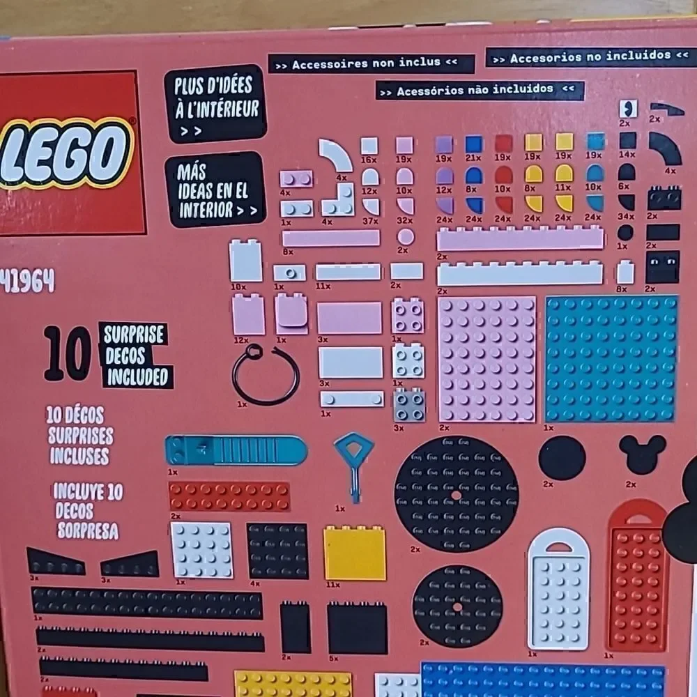 Lego Dots 41964 Mickey Minnie Mouse Disney Back to School Project Box NEW